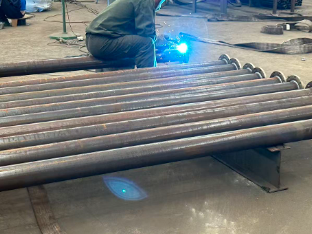 临汾20#无缝注浆管加工108*6钢花管棚管